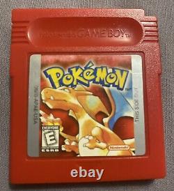 Pokemon Red Boxed Rare First Print Original Gameboy