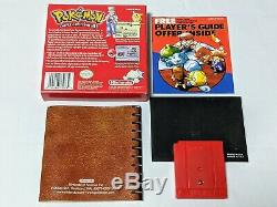 Pokemon Red Complete in Box MINTY Nintendo Game Boy Color GBA SP CIB AUTHENTIC