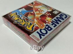 Pokemon Red Complete in Box MINTY Nintendo Game Boy Color GBA SP CIB AUTHENTIC