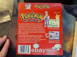 Pokemon Red Version Near CIB Nintendo Gameboy Color Near Mint Cartridge