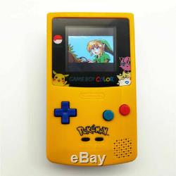 Pokemon Refurbished Game Boy Color GBC Console With Backlight Back Light LCD