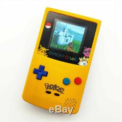 Pokemon Refurbished Game Boy Color GBC Console With Backlight Back Light LCD