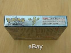 Pokemon Silver Game Boy Color, 2001 European NEW + RARE RED STRIP SEALED