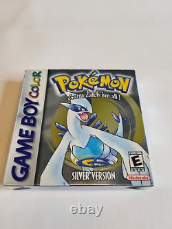 Pokemon Silver Game Boy Color Boxed In Fantastic Condition