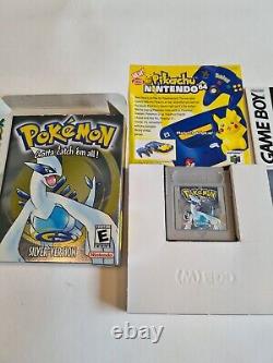 Pokemon Silver Game Boy Color Boxed In Fantastic Condition