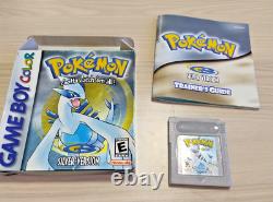 Pokemon Silver Gameboy Color Boxed withmanual (authentic, tested)