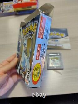 Pokemon Silver Gameboy Color Boxed withmanual (authentic, tested)