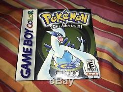 Pokemon Silver Version For Nintendo Game Boy Color Brand New Factory Sealed