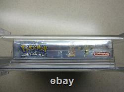 Pokemon Silver Version (Game Boy Color, 2000) New Sealed Graded WATA 7.0A
