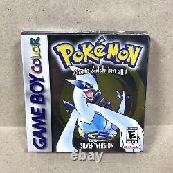 Pokemon Silver Version (Game Boy Color) Original Near Complete In Box With Guide