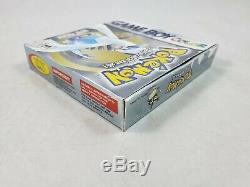 Pokemon Silver Version Nintendo Game Boy Color, 2000 Complete in Box CIB