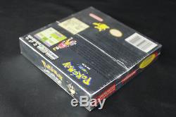 Pokemon Silver Version Nintendo Game Boy Color 2000 New, Factory Sealed withH-Seam