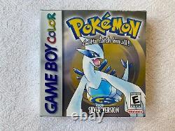 Pokemon Silver Version Nintendo Game Boy Color NTSC-U/C USA VGC CIB Tracked