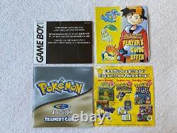 Pokemon Silver Version Nintendo Game Boy Color NTSC-U/C USA VGC CIB Tracked