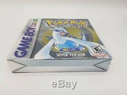 Pokemon Silver Version Rare Edition New Mint Color Gameboy Factory Sealed