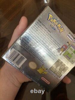 Pokemon Silver Version SEALED see pics Nintendo GameBoy Color GBC Pokémon H-seam