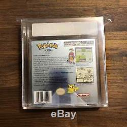 Pokemon Silver Version Sealed New Rare Gameboy Color Game boy VGA Graded 85+ NM+