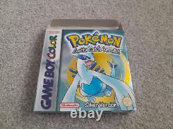 Pokemon Silver Version for Game Boy Color Boxed and Working