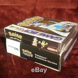 Pokemon SilverSoulSilver Box LotNICENintendo Gameboy Color DS Authentic Set