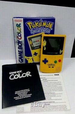 Pokemon Special Edition Game Boy Color Handheld Console Boxed Complete