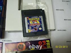 Pokemon Trading Card Game Gameboy Color Complete In Box AUTHENTIC NEW BATTERY