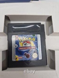 Pokémon Trading Card Game Gameboy Color Complete /W Meowth Promo Card PAL