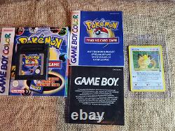 Pokemon Trading Card Game Nintendo Game Boy Color CIB with Manual & Promo Card