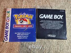 Pokemon Trading Card Game Nintendo Game Boy Color CIB with Manual & Promo Card