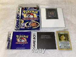 Pokemon Trading Card Game Nintendo Game Boy Gameboy Color GBC Complete CIB GREAT