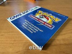 Pokemon Trading Card Game Nintendo Gameboy Color PAL EUR BOXED CIB VGC