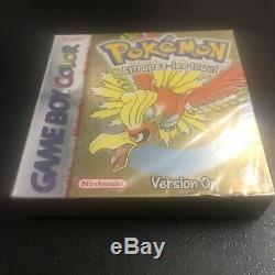 Pokémon Version Or Game Boy Color NEUF SOUS BLISTER Version FR