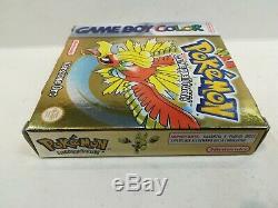 Pokemon Versione Oro Nintendo Game Boy Color Versione Italiana Usato Perfetto