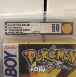 Pokemon Yellow Gameboy Colour New Red Strip Sealed VGA Graded Games Nintendo