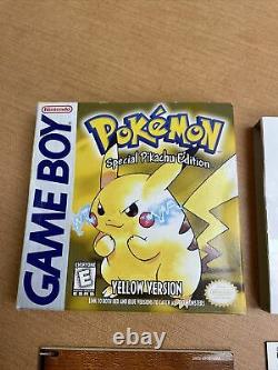 Pokemon Yellow Version Special Pikachu Edition Gameboy Color Complete in Box
