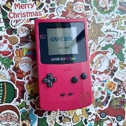 RED GAMEBOY COLOR? GENUINE? Nintendo Game Boy? BERRY RED