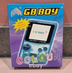 Rare Kong Feng Backlit YELLOW GB Boy Colour Gameboy Handheld Console Clone