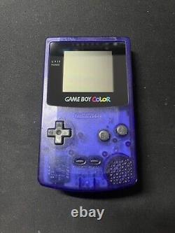 Rare Limited Edition GameBoy Color Midnight Blue Toys R Us + Tetris Flash