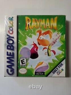 Rare Sealed New In Box RAYMAN Nintendo GameBoy Color game