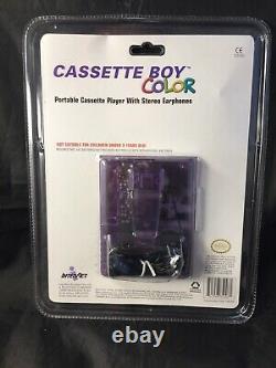 Rare Vintage 1999 Nintendo Gameboy CASSETTE BOY Color MARIO NEW FACTORY SEALED