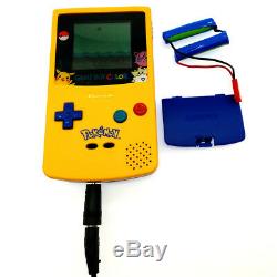 Rechargeable Pokemon Limited Edition Nintendo Game Boy Color Console + Card