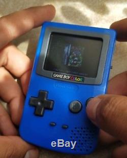 Red Game Boy Color Nano (modded Burger King Toy)