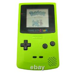 Refurbished Apple Green Nintendo Game Boy Color Console GBC System + Game Card