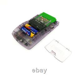 Refurbished Clear Purple Nintendo Game Boy Color Console GBC System + Game Card