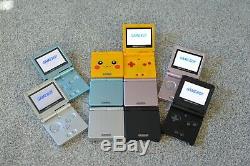 Refurbished Nintendo GameBoy Advance SP AGS-101 Brighter Choose Your Color