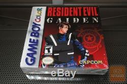 Resident Evil Gaiden (Game Boy Color, GBC 2002) H-SEAM SEALED! ULTRA RARE