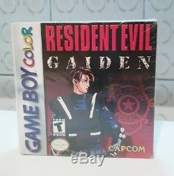 Resident Evil Gaiden Nintendo GBA Game Boy Color NEW FACTORY SEALED NTSC USA