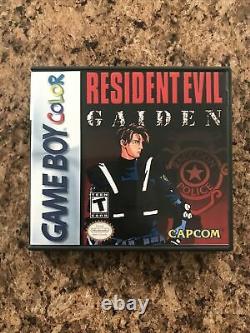 Resident Evil Gaiden (Nintendo Game Boy Color, 2002) Complete