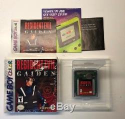 Resident Evil Gaiden (Nintendo Game Boy Color) COMPLETE (VERY GOOD CONDITION)