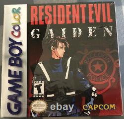 Resident Evil Gaiden (Nintendo Game Boy Color) Factory Sealed RARE