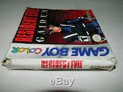 Resident Evil Gaiden (Nintendo Game Boy Color) GBC CIB COMPLETE